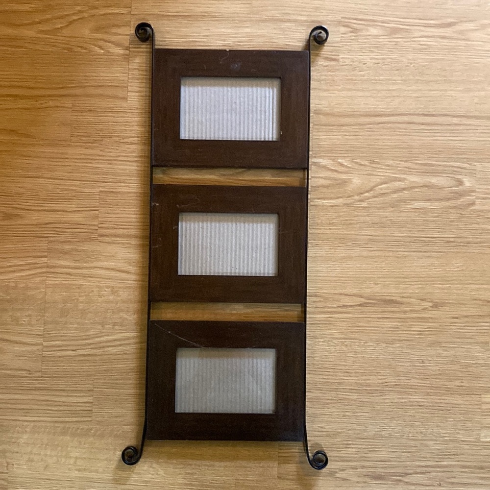 Pier One Trio of wooden Picture frames